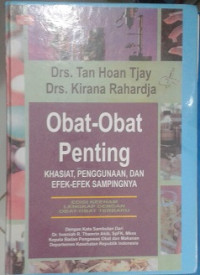 Obat-Obat Penting Khasiat, Penggunaan dan Efek-Efek Sampingnya Ed. 6