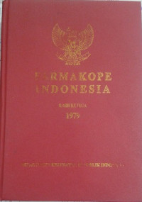 Farmakope Indonesia 1979