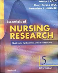 Essential of Nursing Research: Methods, Appraisal, and Utilization
