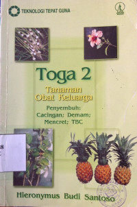 Toga 2 Tanaman Obat Keluarga
