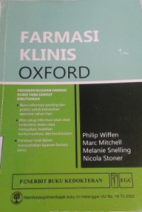 Farmasi Klinis Oxford