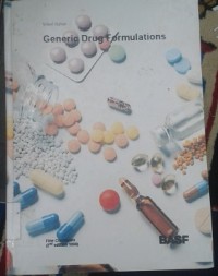 Generic drug formulations