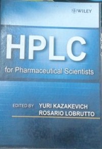 HPLC for Pharmaceutical Scientists