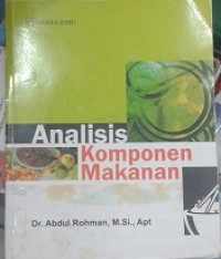 Analisis Komponen Makanan