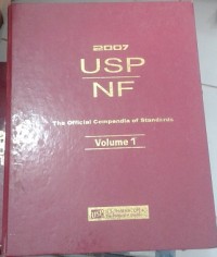 2007 USP NF Vol. 1