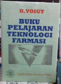 Buku Pelajaran Teknologi Farmasi