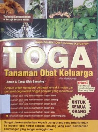 TOGA : Tanaman Obat Keluarga