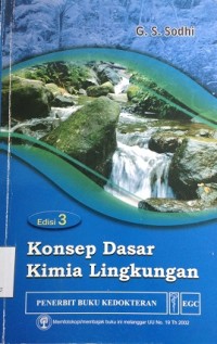 Konsep Dasar Kimia Lingkungan