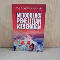 Metodologi Penelitian Kesehatan